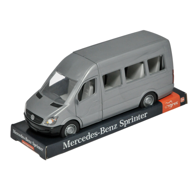 Транспорт і спецтехніка - Автомобіль Tigres Mercedes-Benz Sprinter пасажирський сірий (39707)