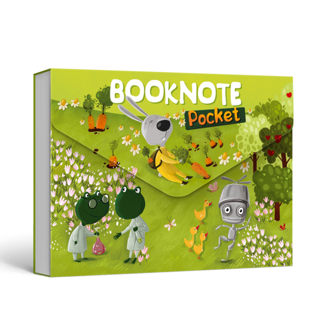 Канцтовари - Блокнот Artbooks Booknote Pocket зелений (4820245450158)