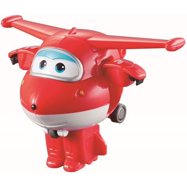 Фігурки персонажів - Фігурка-трансформер Super Wings Transform-a-bots Джетт (YW710010)