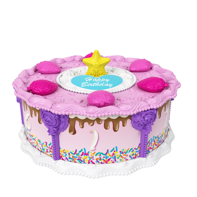 Ляльки - Ігровий набір Polly Pocket Святковий торт (GYW06)