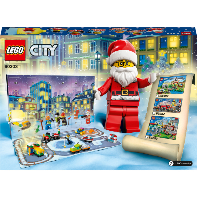 Конструкторы LEGO - Конструктор LEGO City Новогодний календарь (60303)