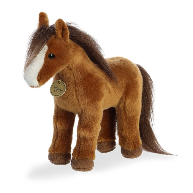 М'які тварини - М'яка іграшка Aurora Кінь бурий 25 см (170989B)