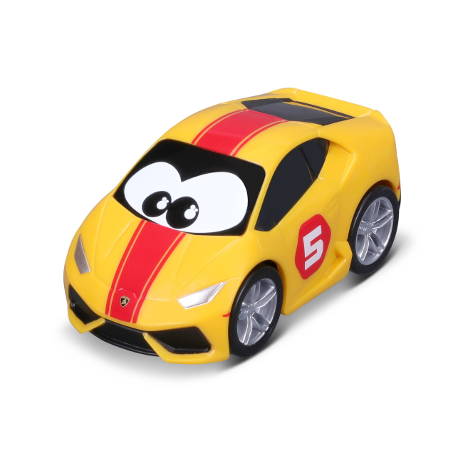 Машинки для малюків - Машинка іграшкова Bb Junior Lamborghini Huracan жовта (16-85118-2)
