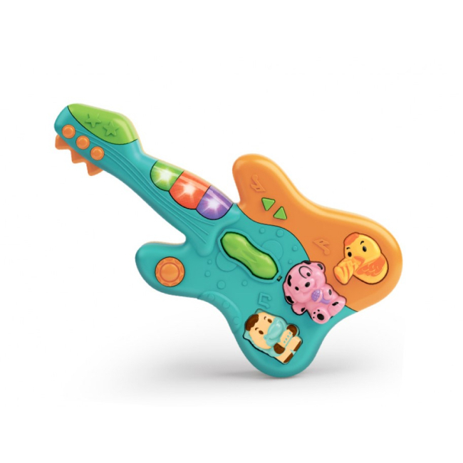Развивающие игрушки - Музыкальная игрушка Baby team Гитара голубая (8644-1)
