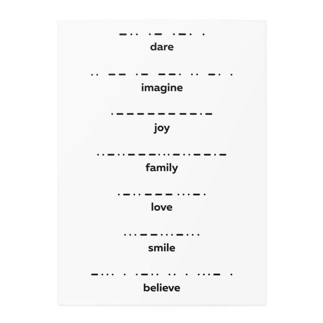 Косметика - Набір тату для тіла TATTon.me Morse code mix (4820191131460)