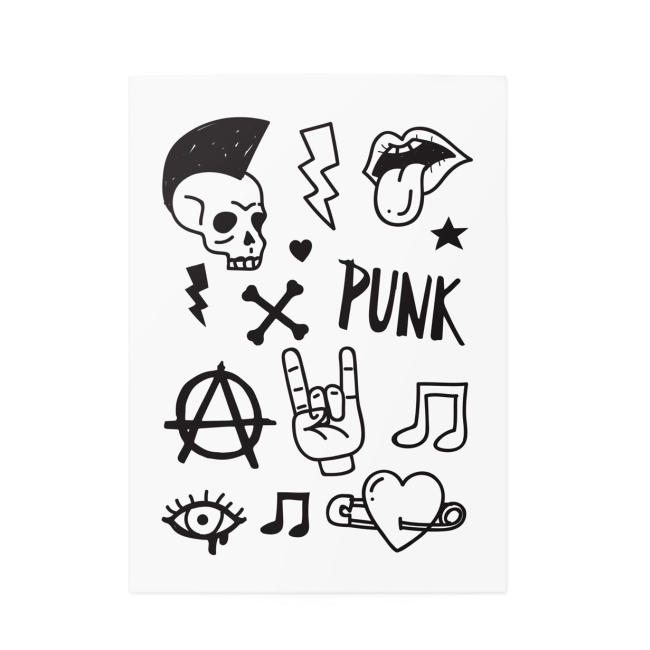 Косметика - Набор тату для тела TATTon.me Punk mix (4820191131507)