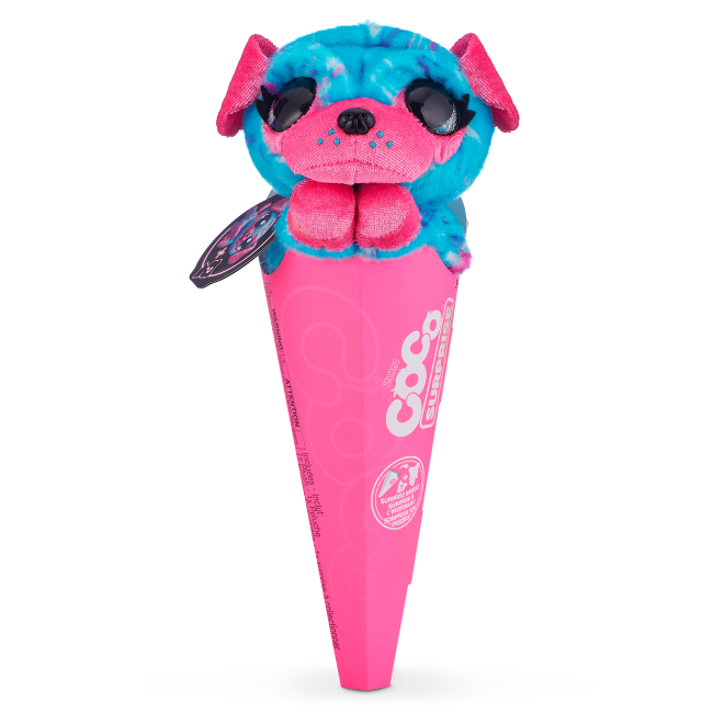 М'які тварини - Іграшка м'яка Zuru Coco surprise Neon Поппі (9609SQ1/9609SQ1-5)