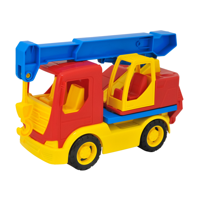 Машинки для малюків - Машинка Tigres TechTruck Кран (39886)