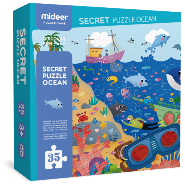 Пазлы - ​Пазл-секрет Mideer Океан (MD3097)