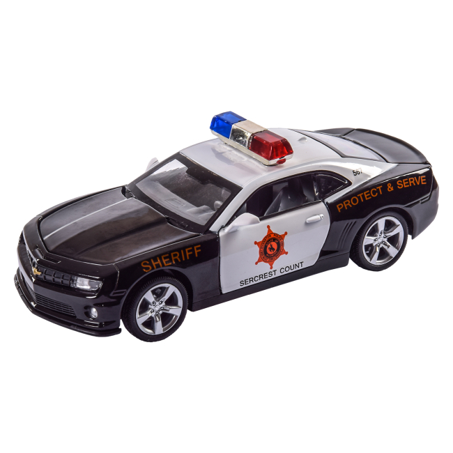 Транспорт і спецтехніка - Поліція Автопром Chevrolet Camaro SS-Police 1:32 (68396)