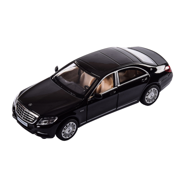Автомоделі - Автомодель Автопром Mercedes-Benz S 600 чорна 1:32 (68401)