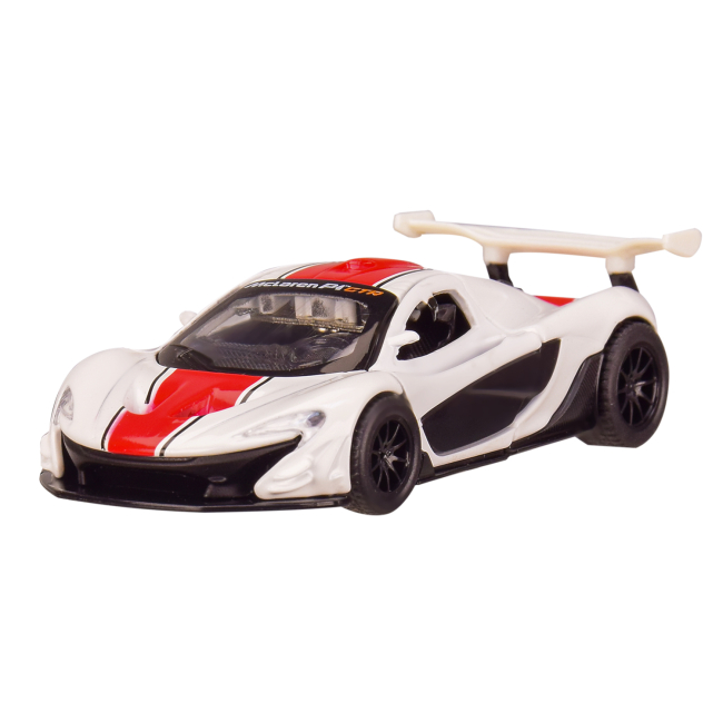 Автомодели - Автомодель Автопром Mclaren P1 GTR белая 1:40 (4337/4337-2)