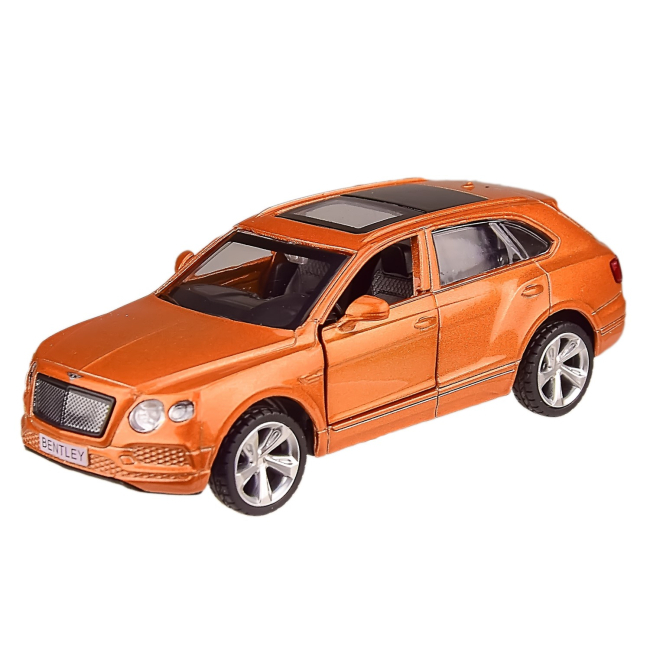 Автомодели - Автомодель Автопром Bentley Bentayga оранжевая (4312/4312-1)