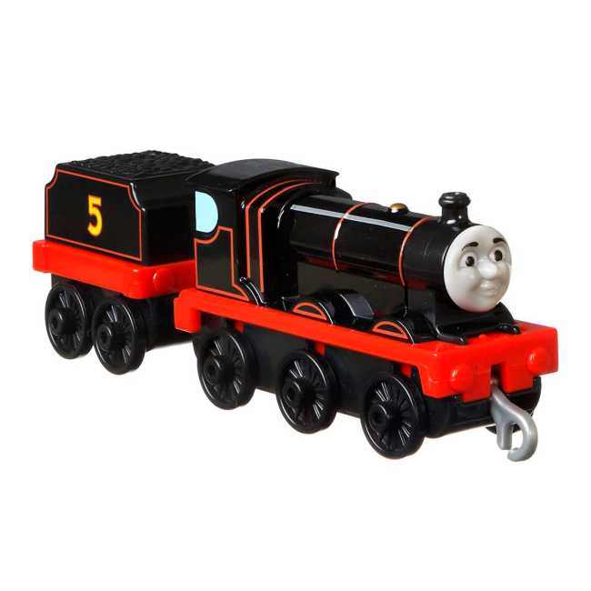 Железные дороги и поезда - Паровозик с прицепом Thomas and friends Original James (GCK94/TPN19)