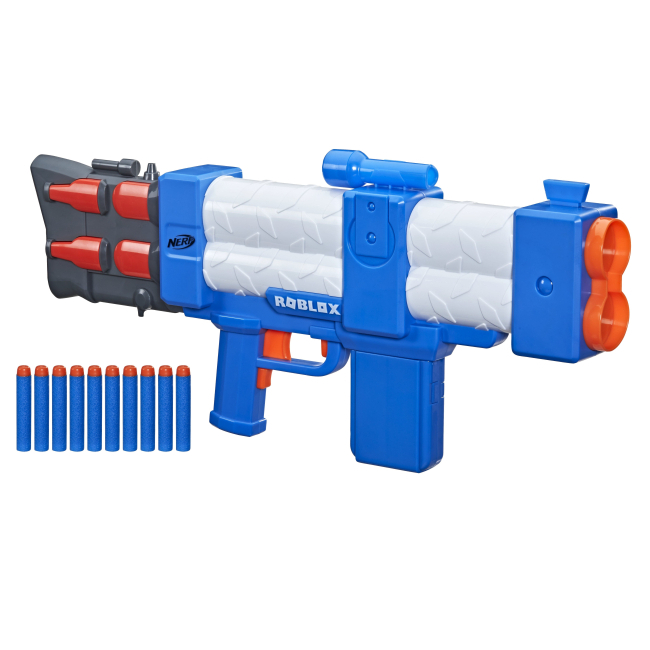 Помповое оружие - Бластер игрушечный Nerf Roblox Arsenal Pulse Laser (F2484)