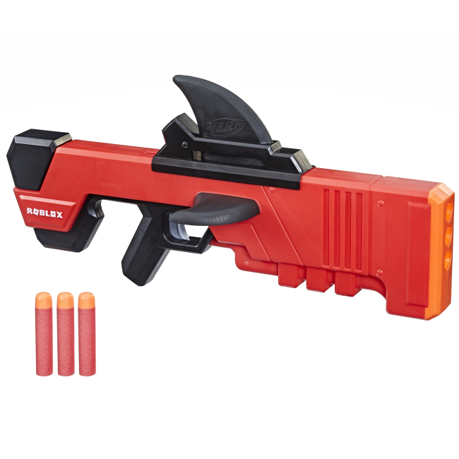 Помпова зброя - Бластер іграшковий Nerf Roblox MM2 Shark Seeker (F2489)