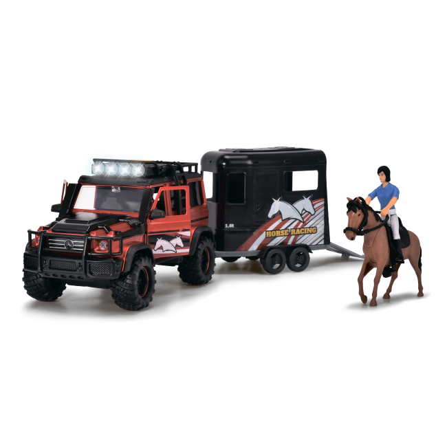 Автомодели - Игровой набор Dickie Toys Перевозка лошадей (3837018)