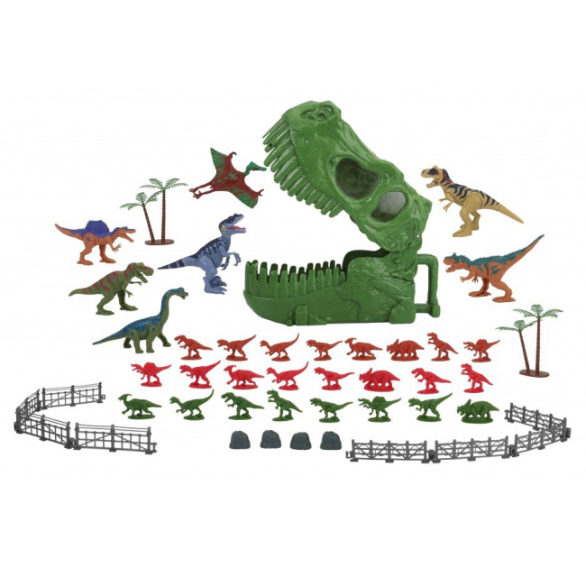 Фигурки животных - ​Игровой набор Chap Mei Dino Valley Dino skull bucket (542029)