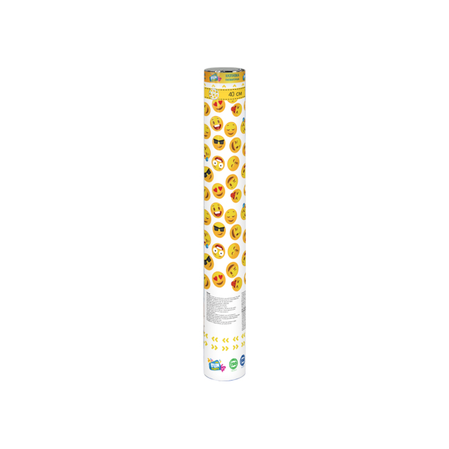 Аксесуари для свят - Хлопавка пневматична Bezant Смайлики 40 см (PFF554021)