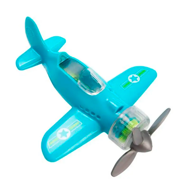 Транспорт и спецтехника - Игрушечный самолет Fat Brain Toys Playviator голубой (F2262ML)