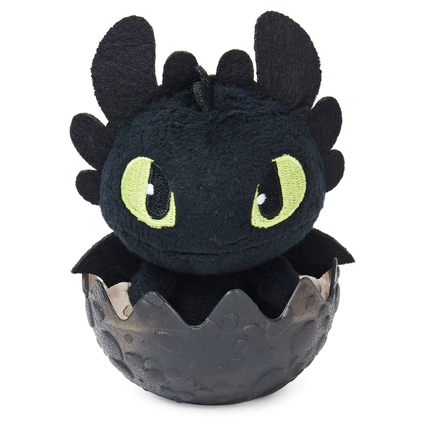 Мягкие животные - Мягкая игрушка Dragons Как приручить дракона 3 Беззубик в яйце (SM66623/3274/3281)