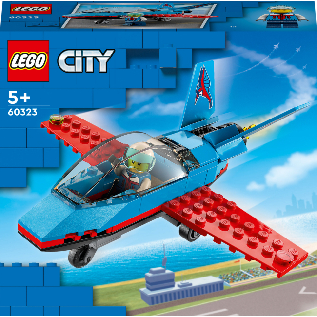 Конструкторы LEGO - Конструктор LEGO City Каскадерский самолет (6323) (60323)