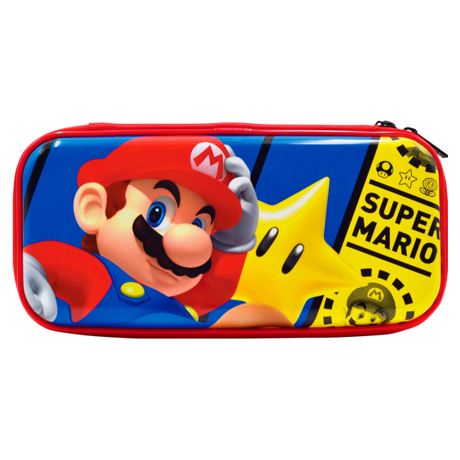 Товары для геймеров - Защитный чехол HORI Premium vault case Mario (NSW-161U)