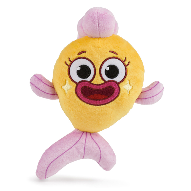 Персонажі мультфільмів - М'яка іграшка Baby Shark Big Show Ґолді 20 см (61555)