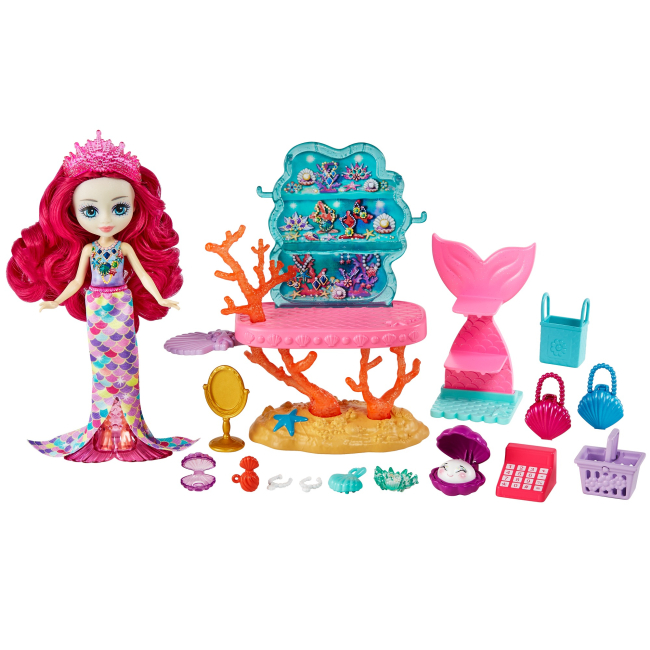 Куклы - Игровой набор Enchantimals Магазинчик сокровищ океана (HCF71)