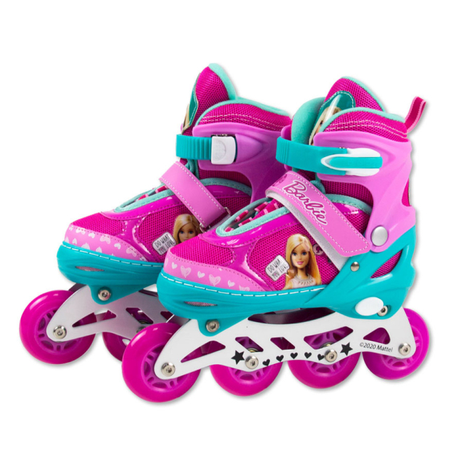 Ролики детские - Роликовые коньки Mattel Барби S 31-34 (RL2111)