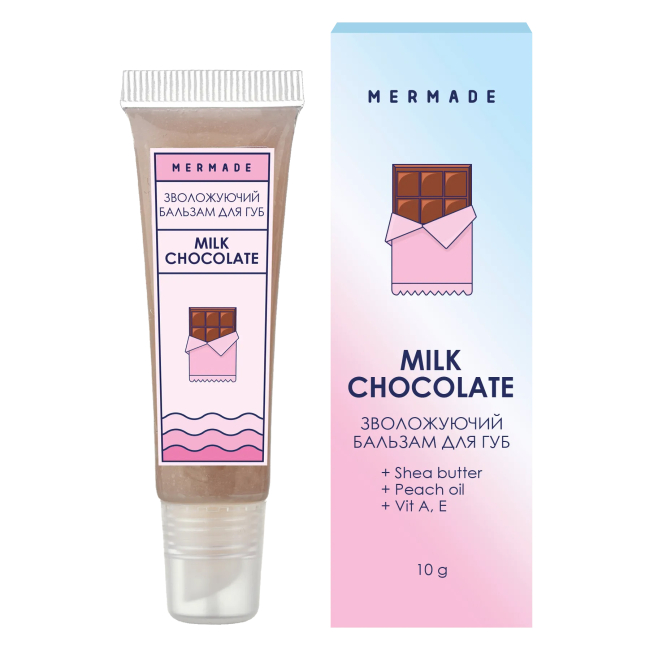 Косметика - Бальзам для губ Mermade Milk chocolate зволожуючий 10 мл (MRL0019)