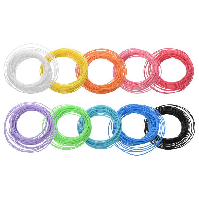 3D-ручки - Набір ниток 2E для 3D ручки 10 кольорів (2E-L-BH010)