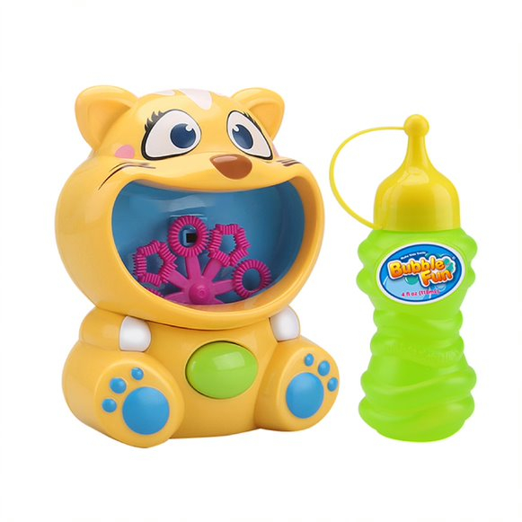 Мыльные пузыри - Генератор мыльных пузырей Bubble Fun Котик (DHOBB10470B)