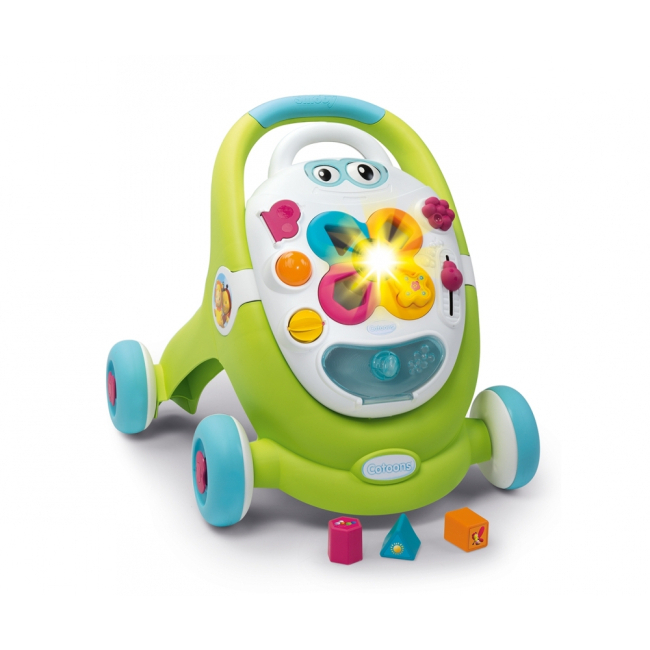 Развивающие игрушки - Учебно-игровой центр Smoby Toys Cotoons Цветок со съемной панелью (110428)