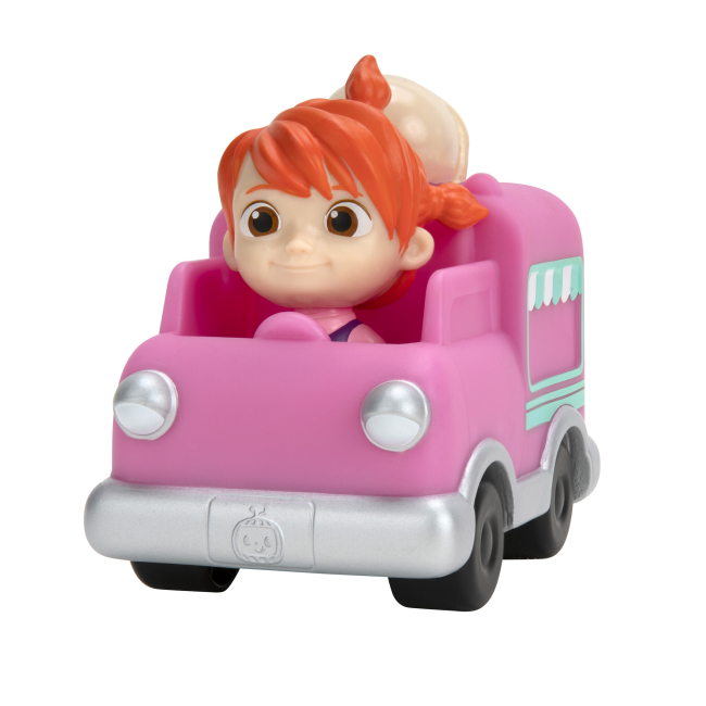 Фігурки персонажів - Машинка CoComelon Mini Vehicles Вантажівка з морозивом (CMW0013)