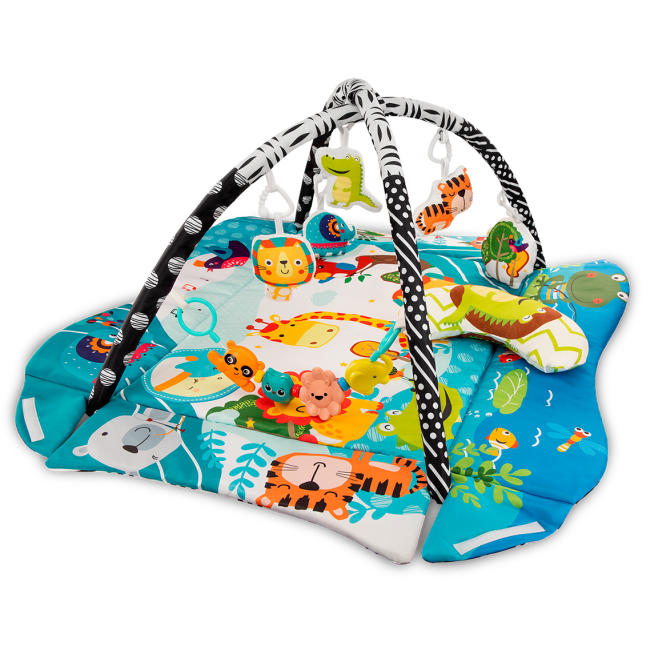 Развивающие коврики - Развивающий коврик Lionelo Anika plus multicolor (LO.AN02)