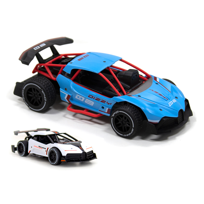 Радиоуправляемые модели - Автомобиль Sulong Toys Gesture sensing Dizzy голубой (SL-285RHB)