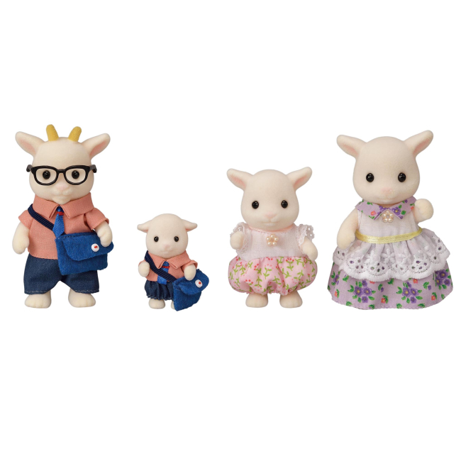 Фігурки тварин - Ігровий набір Sylvanian Families Сім'я кіз (5622) (5054131056226)