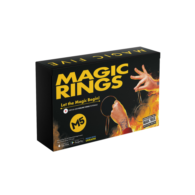 Наукові ігри, фокуси та досліди - Пристрій для фокусів Magic Five – Magic Rings (MF046)