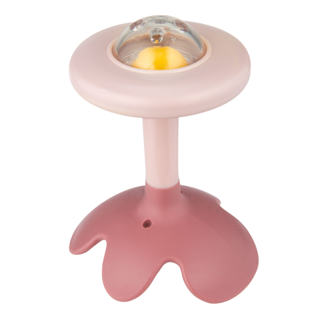 Погремушки, прорезыватели - Погремушка-прорезыватель Canpol babies сенсорное розовое (56/610_pin)