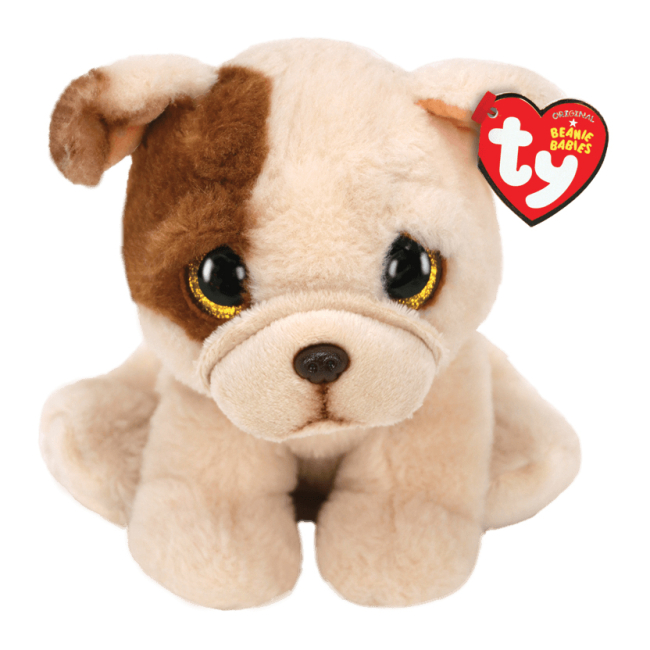 М'які тварини - М'яка іграшка TY Beanie babies Мопс Houghie 25 см (90286)