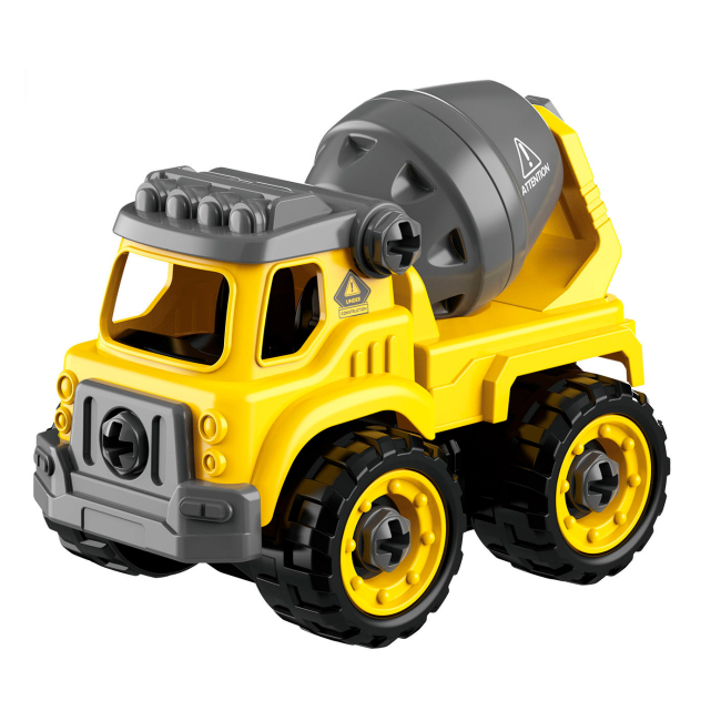 Конструктори з унікальними деталями - Конструктор DIY Spatial Creativity Бетонозмішувач (CJ-1614170)