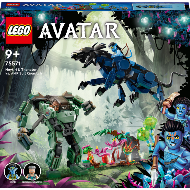 Конструкторы LEGO - Конструктор LEGO Avatar Нейтири и Танатор против Куаритча в скафандре УМП (75571)
