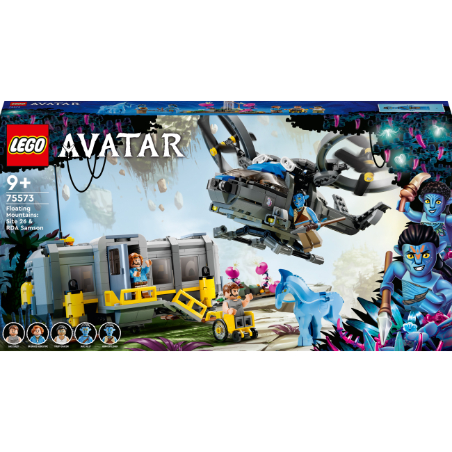 Конструкторы LEGO - Конструктор LEGO Avatar Горы Аллилуйя: 26-й участок и грузовой конвертоплан «Самсон» (75573)