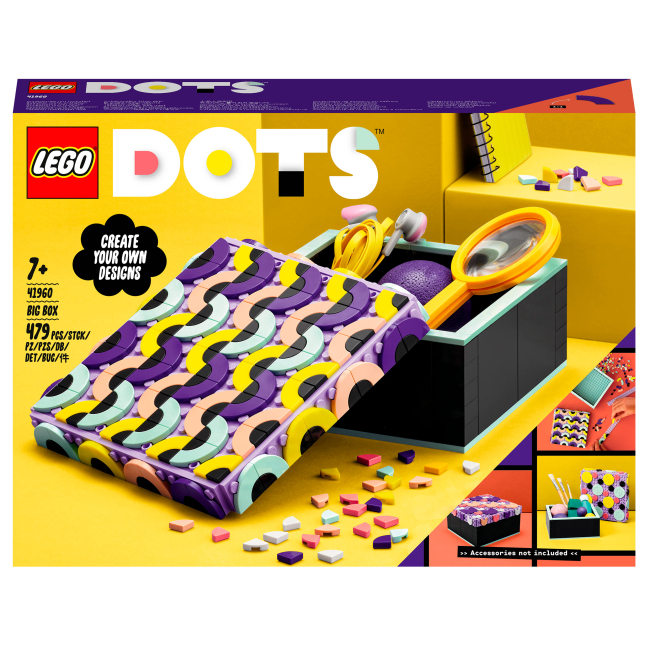 Набори для творчості - Конструктор LEGO DOTs Велика коробка (41960)