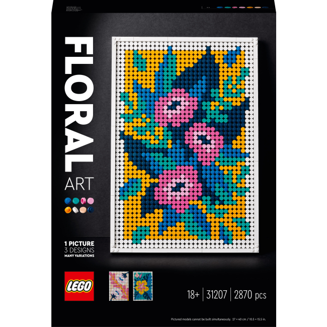 Конструкторы LEGO - Конструктор LEGO Art Цветочное искусство (31207)