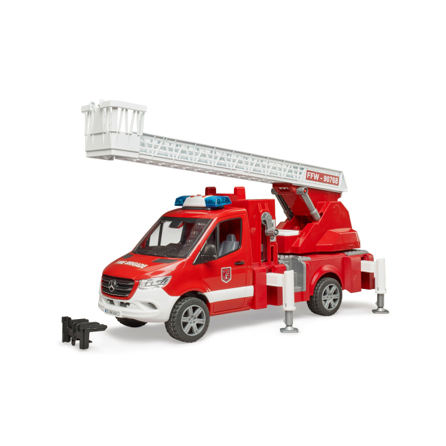 Транспорт і спецтехніка - Автомодель Bruder MB Sprinter пожежний (02673)