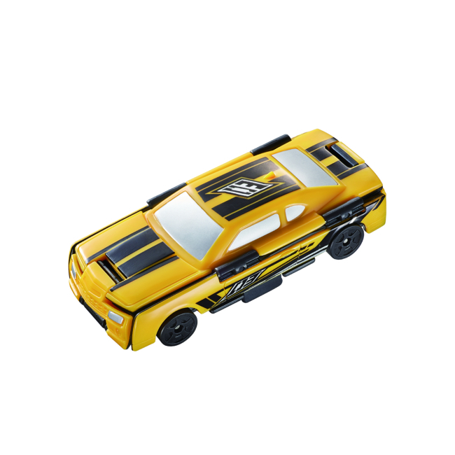 Транспорт и спецтехника - Машинка-трансформер Flip Cars Черный спорткар и Классический спорткар 2 в 1 (EU463875B-04)