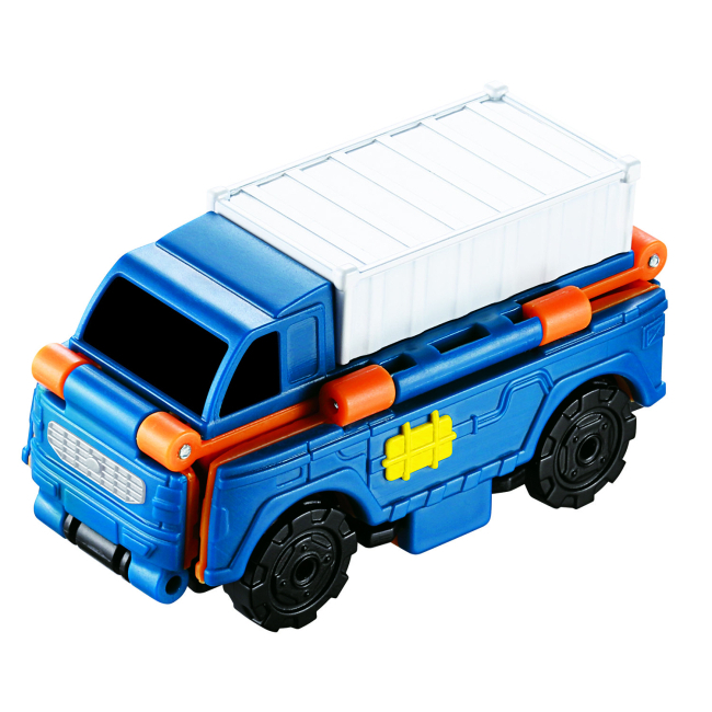 Транспорт і спецтехніка - Машинка-трансформер Flip Car Вантажівка і Навантажувач 2 в 1 (EU463875-12)