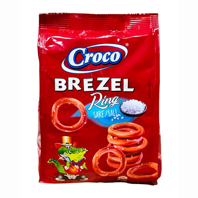 Солодощі - Соломка Сroco Brezel Кільця солена (5941194003635)